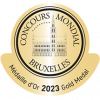 Mdaille or concours mondial Bruxelles 2023