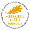 Medaille d'or Paris 2023 Concours Gnral Agricole