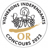 Mdaille d'or Vignerons Independants 2023