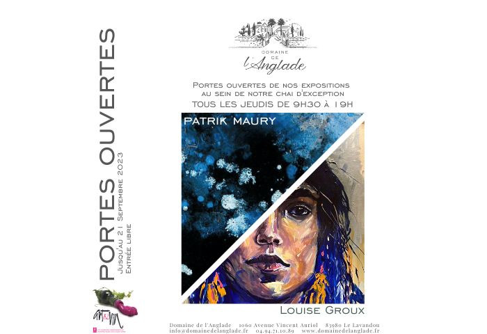 Portes ouvertes Art&Vin tous les Jeudis 9h30-19h