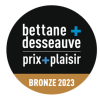 Mdaille de Bronze 2023 Prix+ Plaisir Bettane + Desseauve
